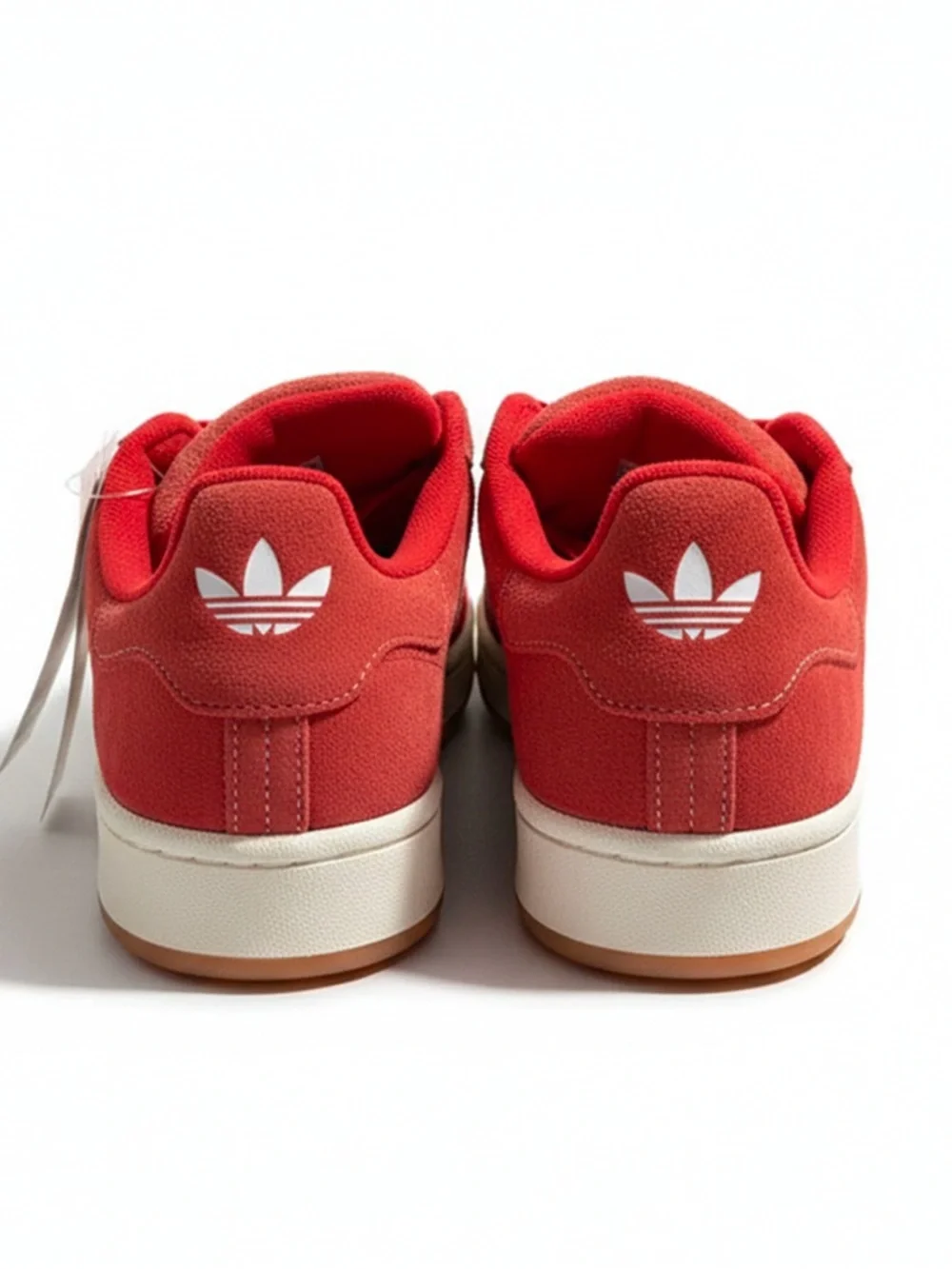 Adidas Campus Red Suede Sneakers Men’s Size 10 New Extra Laces Classic Shoes